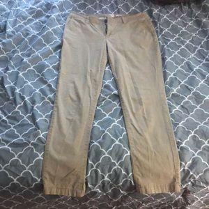 Women’s ankle length khaki pants